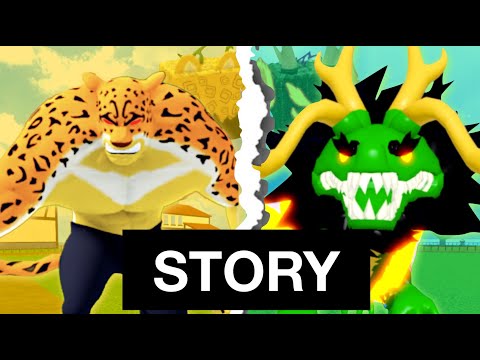 The Story of LEOPARD vs DRAGON... (a Blox Fruits Story)