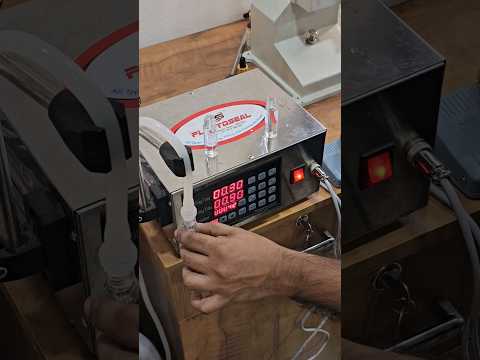 How to Fill 5ml Liquids with Precision: Liquid Filling Machine Demo #fillingmachine