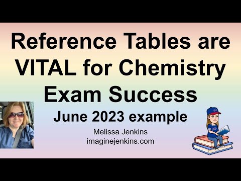 Why You Should Use Your Reference Tables: June 2023 Regents Chemistry Exam