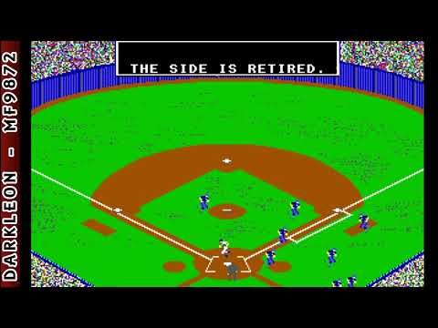 MicroLeague Baseball 2 © 1989 MicroLeague Sports - PC DOS - Gameplay