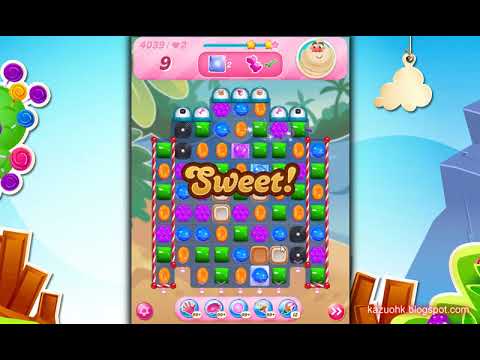 Candy Crush Saga Level 4039   NO boosters