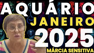 🟠AQUÁRIO Janeiro 2025/Primeira previsão/CORTE CANAL #marciasensitiva #aquário #janeiro2025