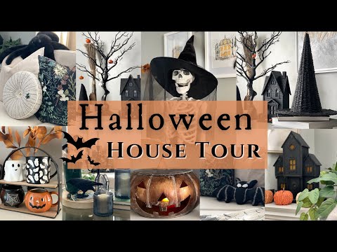 🎃 HALLOWEEN DECORATE WITH ME 2024 | HALLOWEEN House Tour | DIY DECORATING IDEAS 2024