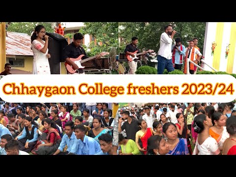 Chhaygaon college freshers 2023/24 live performances #viralvideo #trending #youtube #foryou #vlog