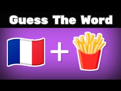 Can You GUESS THE WORD BY EMOJI | Emoji Quiz🤔🧠