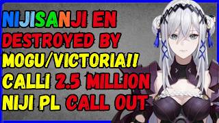 Nijisanji EN DESTROYED by Victoria/Mogughost, Calli 2.5 Million! Another Niji Callout