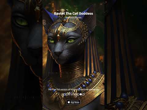 Bastet The Cat Goddess Sleep Story for Grown Ups #shorts