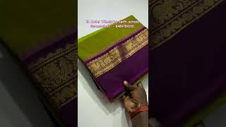 Chettinad Cotton Sarees Rs 620 whatsapp 8489784166 #sarees  #shorts #shortfeet