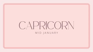 CAPRICORN LOVE: Someone you are taking a big step back from! You got to know what’s coming cap!