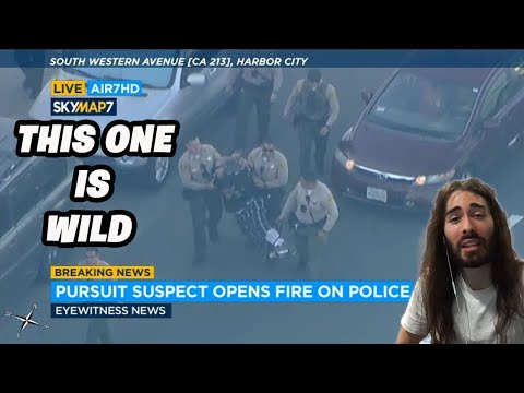 WILD POLICE CHASE! | MoistCr1tiKal REACTS