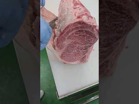 黒毛和牛のリブロースをASMR風に捌いてみた🍖wagyubeef🐃