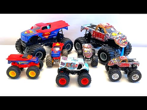 MONSTER JAM | CHILL OUT | HOT WHEELS MONSTER TRUCKS | SUPERMAN | MONSTER TRUCK | FREESTYLE