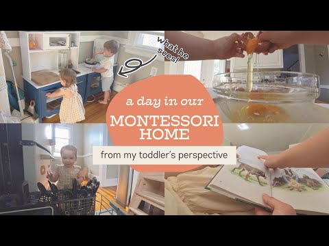 A Full Day in Our Montessori Home | Day in the Life from my Toddler's Perspective