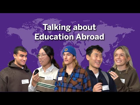 Students talk about education abroad and what they are excited for