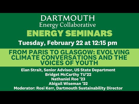 From Paris to Glasgow: Evolving Climate Conversations and the Voices of Youth