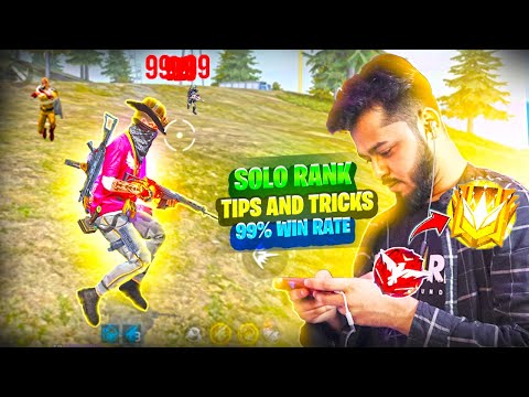 Solo Rank Push Tips and Tricks in Free Fire 👑 How To Push Rank In Free Fire | Solo Grandmaster Push