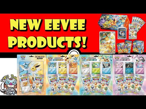 Stunning New Eevee Terastal Festival Products Officially Revealed! You Want These!(Pokémon TCG News)