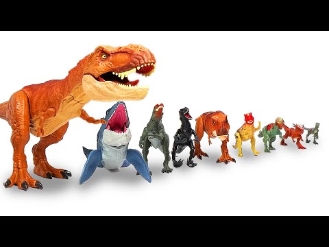 ULTIMATE Haul of ALL Jurassic World Fallen Kingdom Figures | T-Rex, Mosasaurus, Spinosaurus & More!