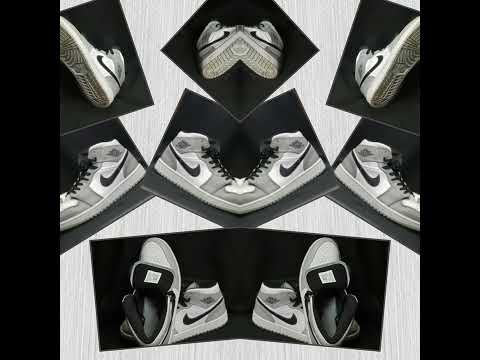 OPEN SALE !! NIKE AIR JORDAN 1MID LIGHT SMOKE GREY PREMIUM , ORDER NOW ✍ #nike #secondbrand