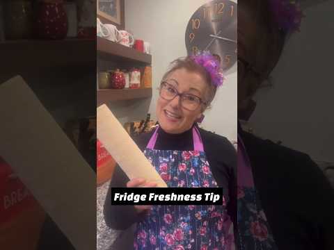 Fridge Freshness Tip