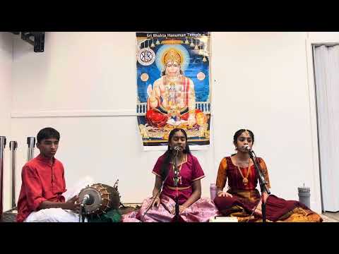 Sri Bhakta Hanuman Temple Performance |Jan-12-2025 | #Keyura Arul & #Kirthika T Venkat