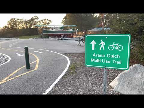 [4KHDR] Arana Gulch Trail, Santa Cruz