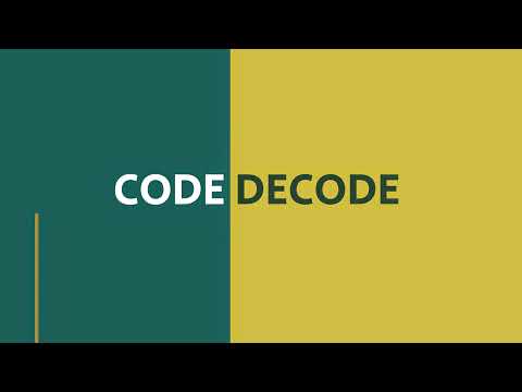 Code Decode Live Stream