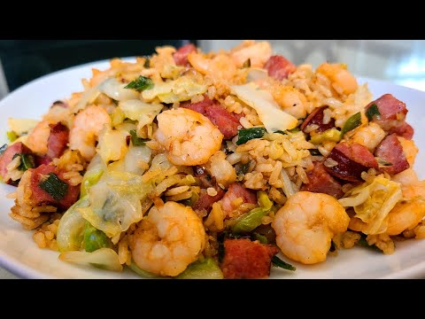 Cabbage Fried Rice | New Orleans style