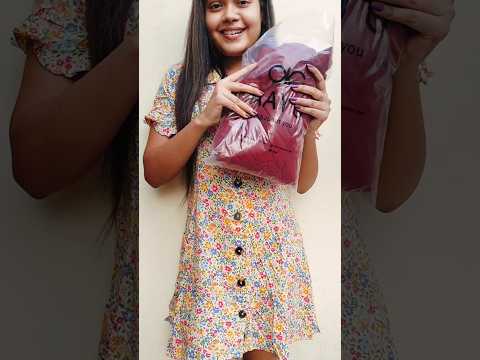 AAYU  RED flare dress 👗 review from Myntra #views_viral_video_subscribers_grow #viralvideo #viewsplz