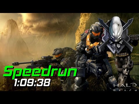 Halo Reach 2 Player Legendary Speedrun in 1:09:38