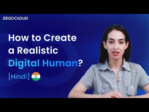 Meet "Ada" Speaking Hindi | How to Create a Realistic Digital Human in 5 mins