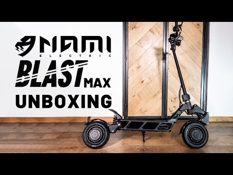 Unboxing the NEW Nami Blast Max electric scooter!