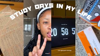 STUDY DAYS IN MY LIFE [ finals, venting, food, studying, school etc]| South African YouTuber