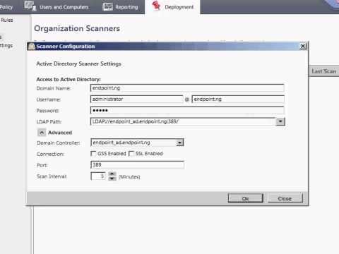 Scanning the Active Directory