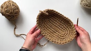 DIY Jute bag | Recycling an old bag