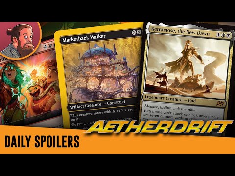 A Modern Playable God? Shark Aggro, New Samut, One-Drop Vehicle and More! | Aetherdrift MTG Spoilers