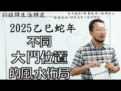 2025年 大門位置風水佈局 | 大門風水 大門在不同位置 家居風水佈局 | 劉鎮鋒生活頻道