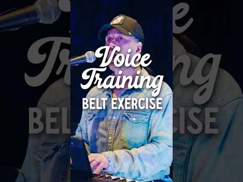 Voice Training: Belt Exercise #voice #singing #singer #vocalexercise #voicetraining #music #shorts