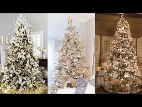 Christmas White Tree Ideas/Amazing Christmas Tree Designs/Latest Tree Ideas