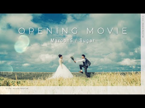 結婚式オープニングムービー【Maroon5 - sugar】cover