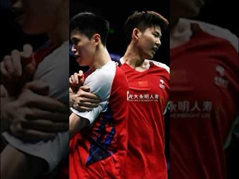 漂亮的背後擊球，男子雙打比得是反應、力量與速度 #badminton #羽球