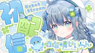 〘 #初配信 〙はじめまして！百瑠璃せいらんと申します🍀〘 #新人vtuber 〙