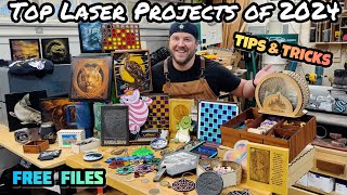 Best Laser Projects of 2024: Laser Cutter & Engraver Ideas for All Levels, Free Files, Tips & Tricks