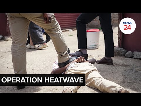 WATCH | Operation Heatwave: Over 80 arrested, foreign nationals found hiding in factory roof