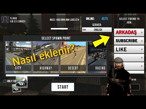 Arkadaşınızla nasıl oynanır car parking multiplayer