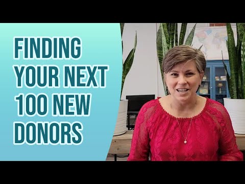 Finding Your Next 100 New Donors