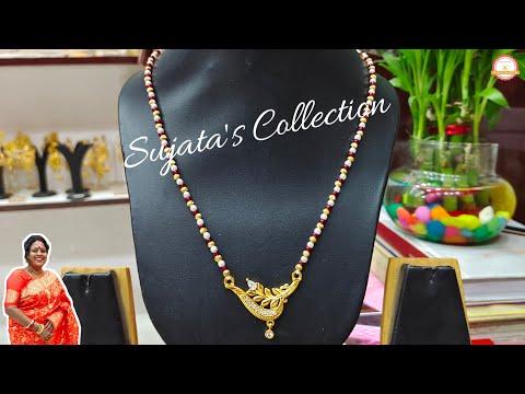 1.5 Gram Gold Plated Jewellery 💎 Collection"s | Mangalsutra Collection"s | SUJATA'S COLLECTION