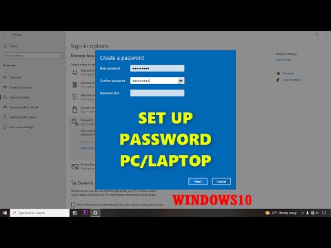 How To Set Password Windows10 | Technical Mushtaq