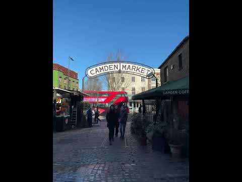 Camden Town Market #shortvideo #london