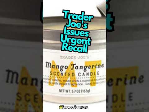 Trader Joe's Issues Urgent Recall #shorts